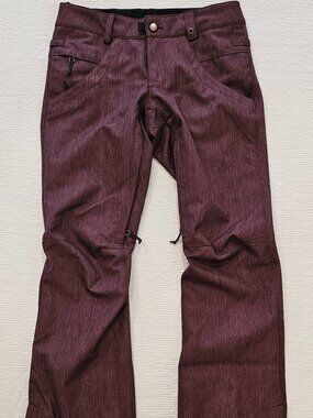 686 Women's Snowboard Pants InfiDRY 10K Burgundy Plum Small